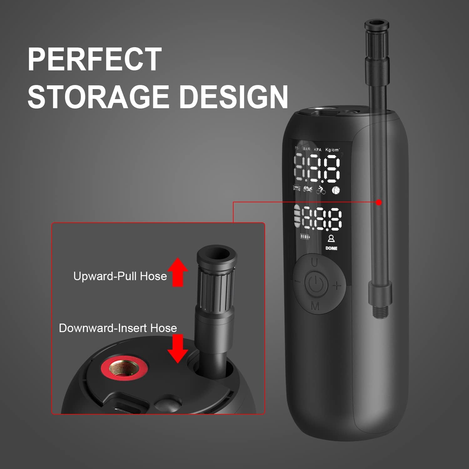 150 PSI Portable Air Compressor/Pump with 4000mAh Battery