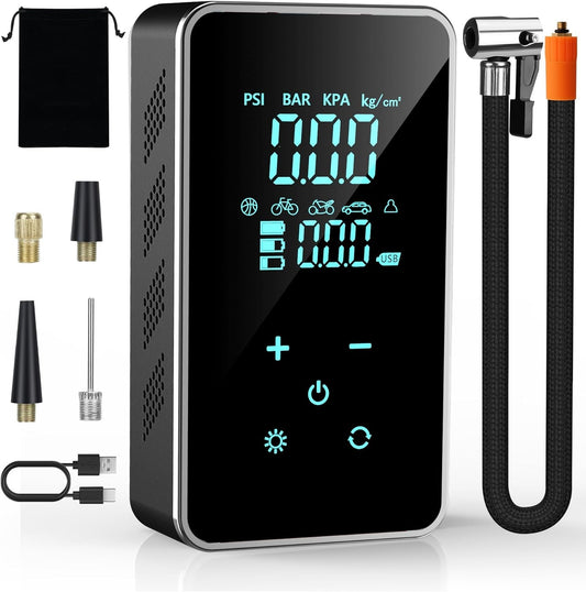 150 PSI Touch Screen 18000mAh Portable Air Compressor-Air Pump